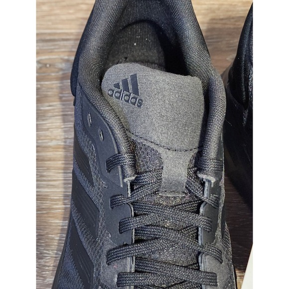 Adidas Duramo 10 Wide Sneaker Mens Size 9 Athletic Running Shoes Triple‎ Black main image 10